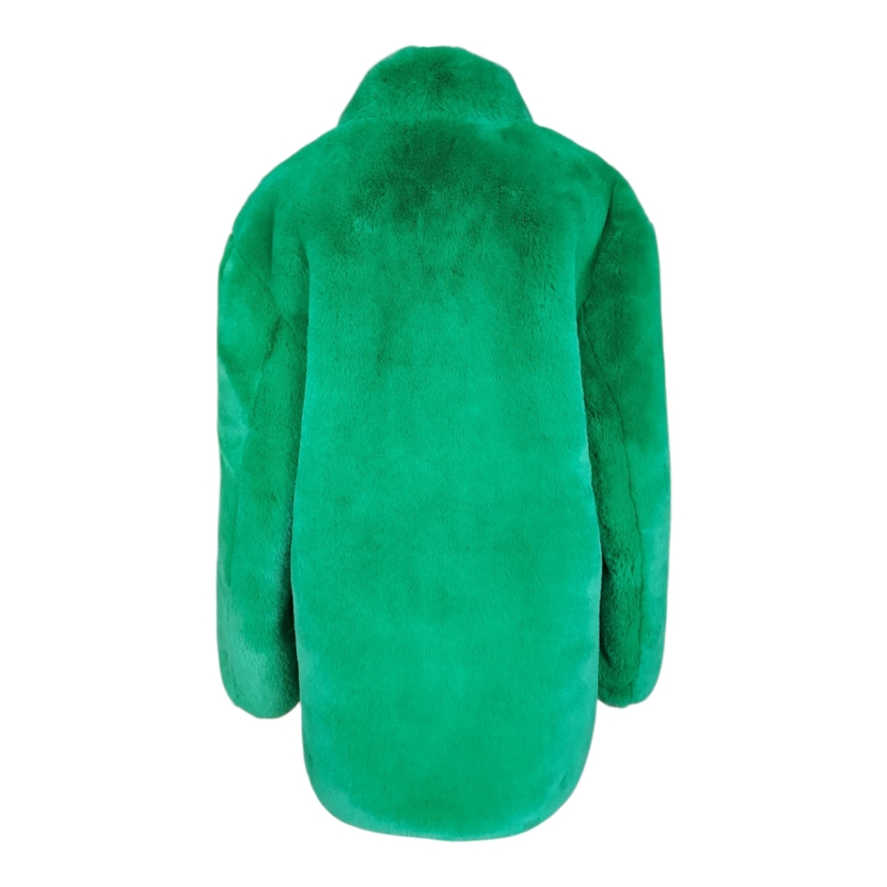 Topshop Mobwife Maximalism Glam Eclectic Grandpa Streetwear Luxe Faux Fur Coat 8 - Picture 3 of 9